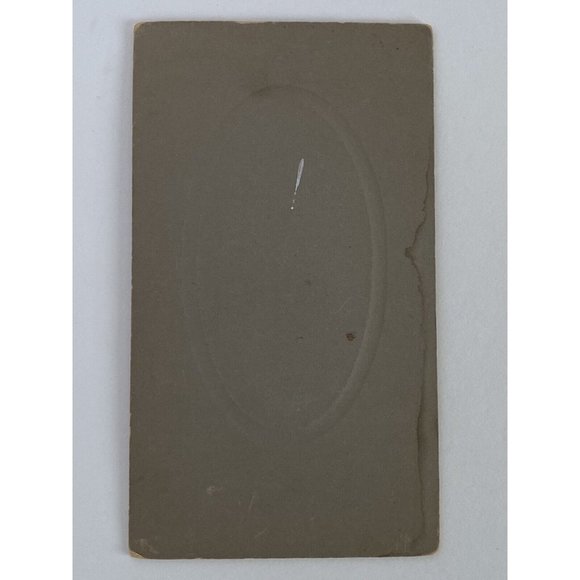 c1900 Cabinet Card 2 Young Women Belt Watch Oval Portrait Studio Photo - Picture 3 of 5